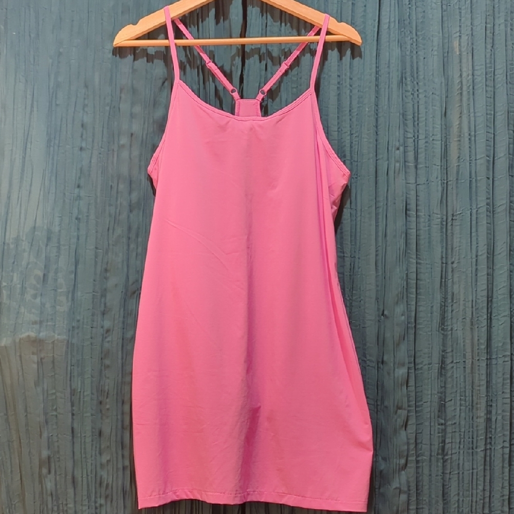 All in Motion Pink Sleeveless Workout Dress Size M